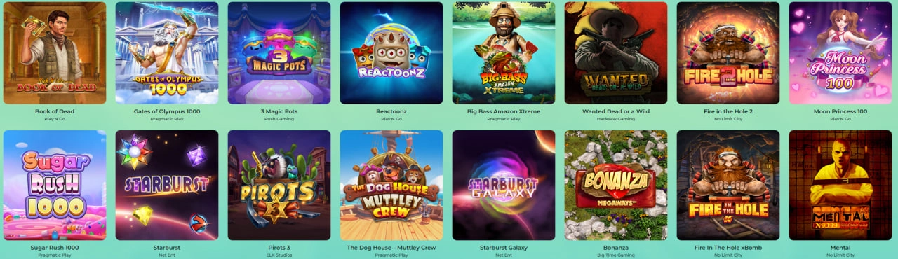 urho casino popular games
